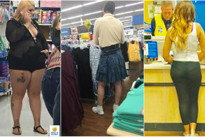Эти люди просто пришли за покупками в американский супермаркет Walmart