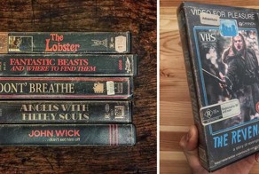 Пользователь Instagram создает VHS-коробоки для современных фильмов