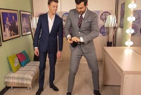 Российский пилот Формулы-1 Даниил Квят в "Вечернем Урганте"