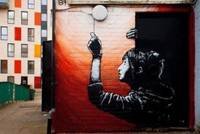 Фотограф превращает уличное граффити в анимированные GIF-изображения