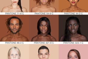 Цветовая палитра Pantone: люди с кожей всех цветов и оттенков