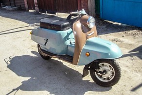 Новый мотороллер «Тулица» 1983 года