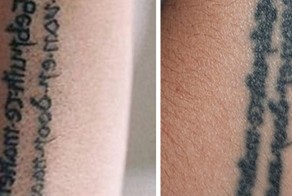 Как стареют татуировки