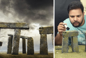 Фотохудожник снимает потрясающие пейзажи, не выходя из студии