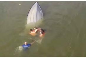 Культурный водный отдых сотрудников МЧС едва не закончился трагедией