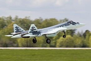 Первые фотографии самолета Т-50-9