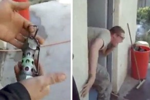 Розыгрыш солдата в американской армии