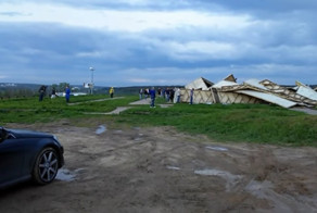Известную подмосковную достопримечательность разнесло ураганом
