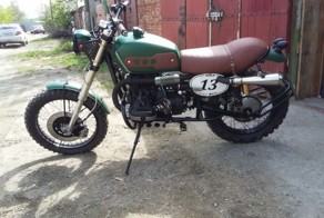 Кастомный мотоцикл URAL Scrambler oт WOLF-Customs