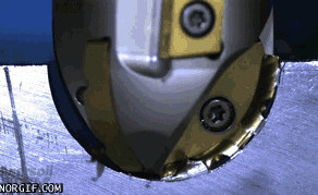 Завораживающий танец металлорежущего инструмента