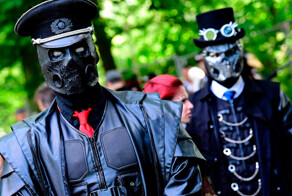 Готы собрались на ежегодную тусовку в Лейпциге
