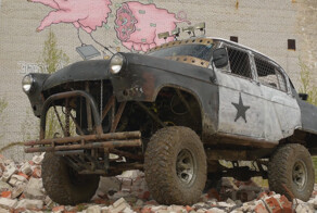 Волга ГАЗ-21 в стиле Fallout