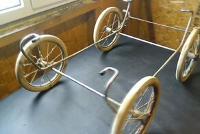 Как сделать газонокосилку из детской коляски и "болгарки"