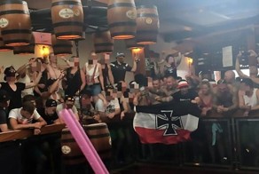 Немецкие неонацисты дебоширят на Майорке