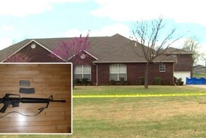 В США сын хозяина дома расстрелял из винтовки троих грабителей