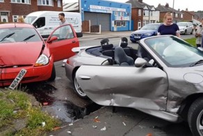 Молодой водитель врезался в лимитированный Porsche 911