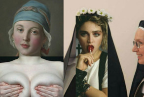 Провокационные коллажи от испанского художника Наро Пинозы