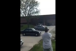 4 сальто через 4 автомобиля подряд