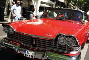 Выставка олдтаймеров в Берлине