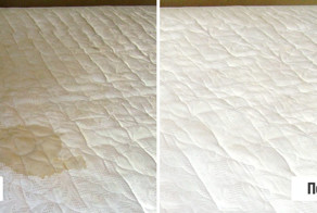 Не спешите выбрасывать матрац из-за пятен: всё легко очищается