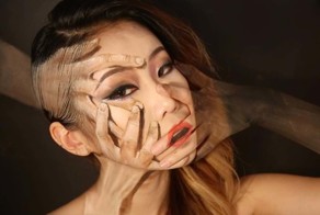Макияж-иллюзия от корейской художницы, на который хочется взглянуть дважды