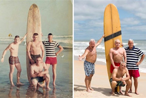 Очаровательные реконструкции детских фото