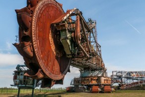 Гигантский заброшенный экскаватор Bagger 258