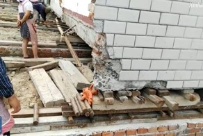Как китайцы перевозят здания с одного места на другое