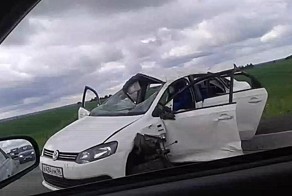 Авария дня. Одиннадцать оборотов Поло
