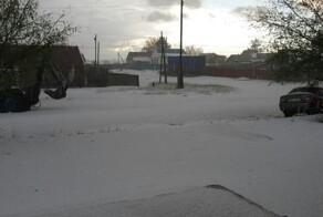 Снег и град в июле: жителей ЗКО шокировала внезапная зима