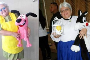 Эта старушка задает жару молодым косплеерам своими перевоплощениями в известных пожилых персонажей