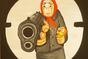 Как бабушка песика пожалела