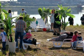 Отдых под пальмами в Норильске