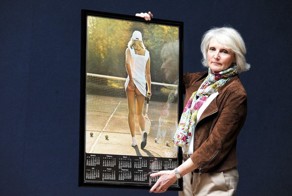 История одной фотографии: Теннисистка