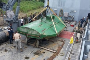 Наркосубмарина: В Колумбии обнаружили электрическую подлодку, способную перевозить 400 кг наркотиков