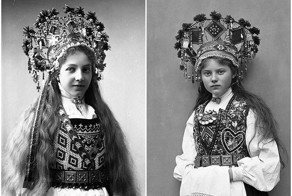 Сказочные наряды норвежских невест 1870-1920-х годов