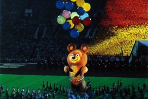 Куда улетел Олимпийский Мишка в 1980 году?