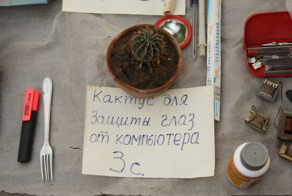 Чего только не встретишь на блошиных рынках!