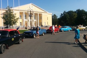 Автопробег Эстонского клуба любителей "Mосквичей"