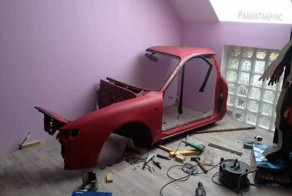 Игровой симулятор из старенькой Тойоты