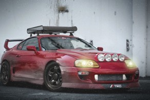 Спортивные автомобили, подготовленные к зиме