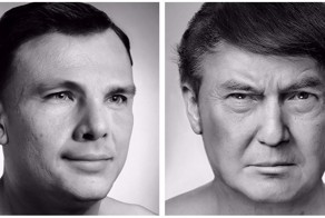 Путин, Ленин, Трамп и другие знаменитости составленные из лиц случайных людей