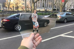 Художница объединяет прошлое с настоящим