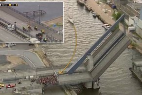Неожиданная остановка женской велогонки в Норвегии