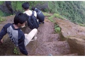 Тропа на высоте 700 метров, от которой потеют ладошки!