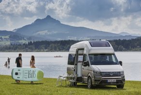 Volkswagen создал дом на колесах на базе фургона Crafter
