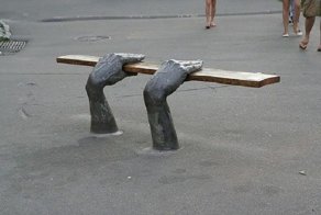 Самые креативные и необычные скамейки