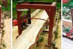 Самодельная пилорама из бензопилы