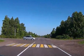 Авария дня. Под Тамбовом столкнулись Форд и Рено