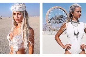Самые сексуальные девушки фестиваля Burning Man 2017
